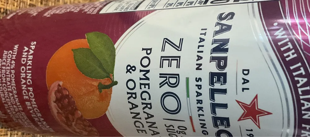 Sanpellegrino Zero Pomegranate & Orange