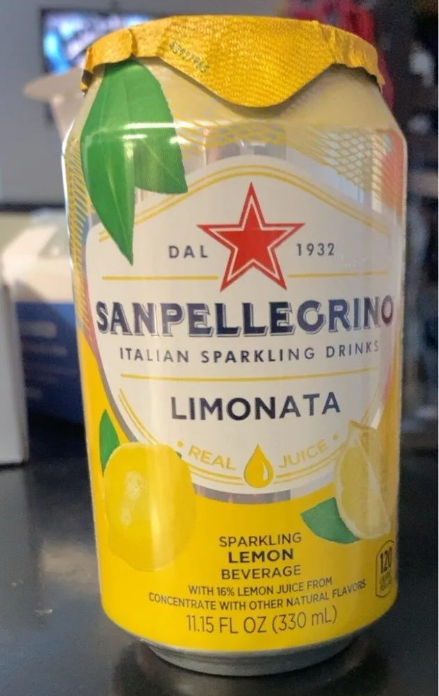 Italian Sparkling Lemon Beverage From Concentrate