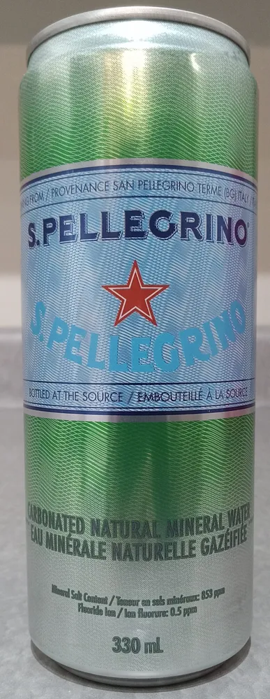 Carbonated Natural Mineral Water