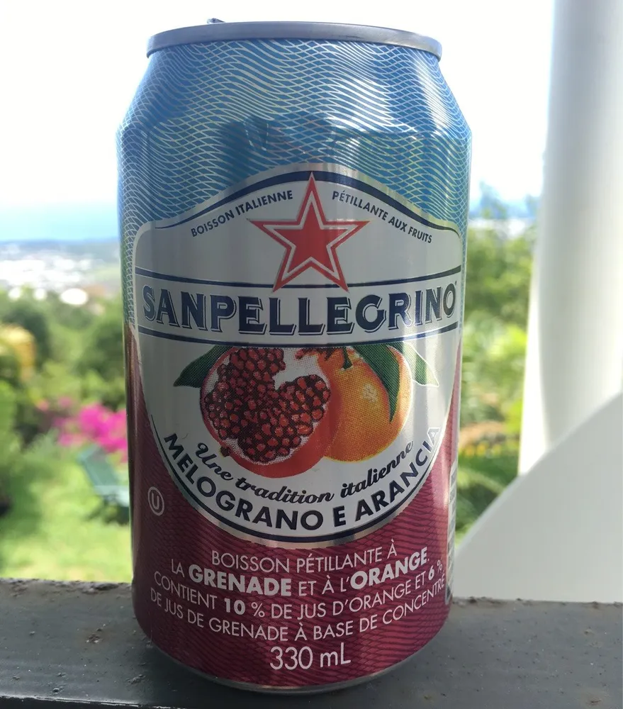 Sparkling Melograno E Arancia Beverage
