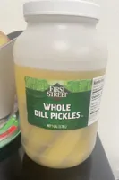 Whole Dill Pickles