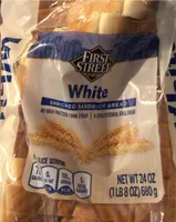 White enriched sandwich bread