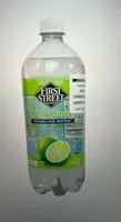Key lime sparkling water