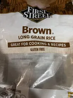 Brown long grain rice