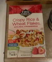 Crispy Rice and Wheat Flakes
