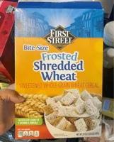 Frosted shredded wheats
