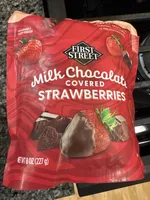 Milk Chocolate Covered Strawberries