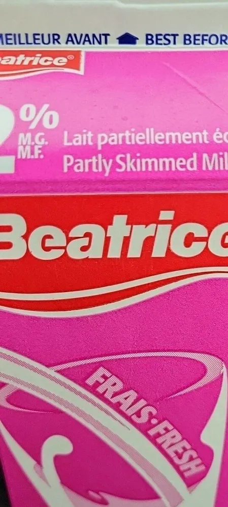 Beatrice milk