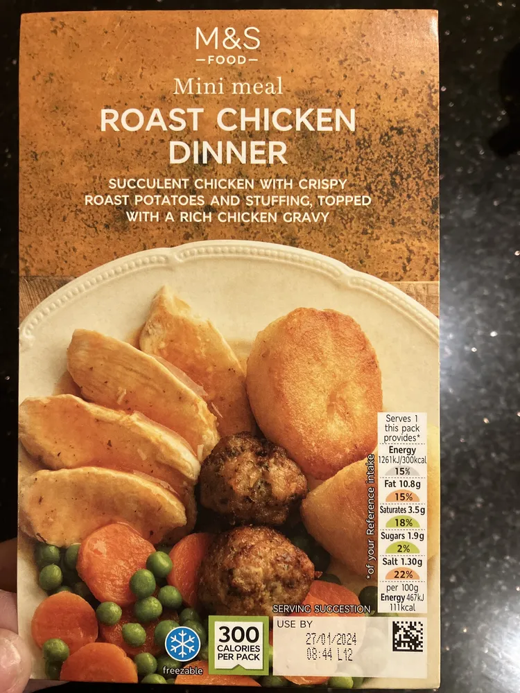 Mini Meal Chicken Dinner
