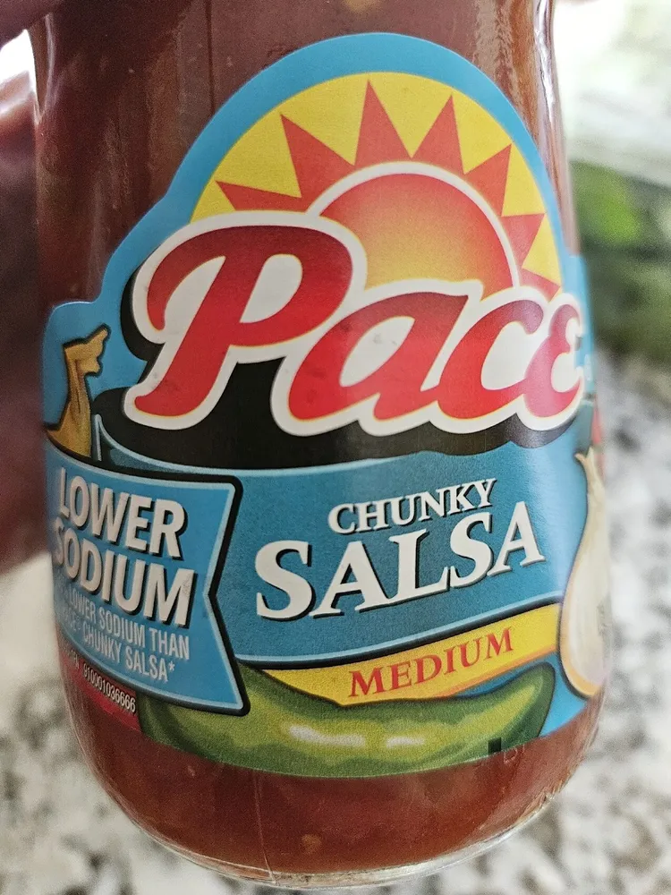 chunky low sodium salsa - medium
