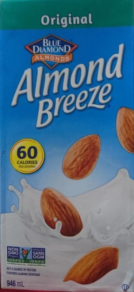 Almond Breeze Almondmilk Original/Originale Aseptic