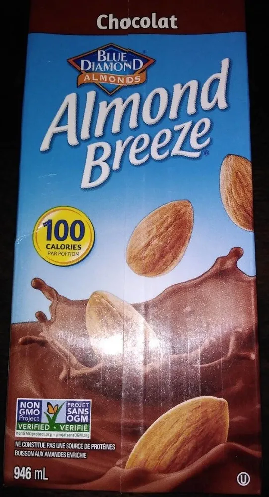 Almond Breeze Almondmilk Chocolate/Chocolat Aseptic