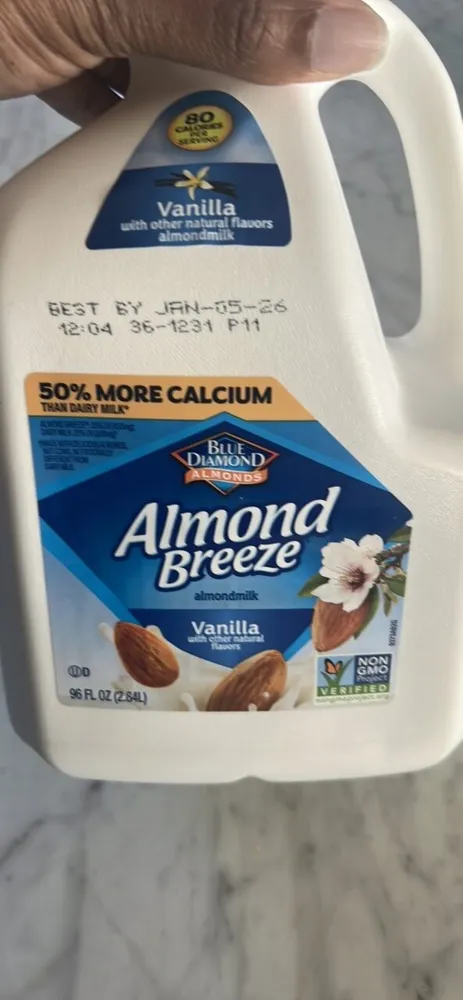 Almond Breeze almondmilk Vanilla with other natural flavors