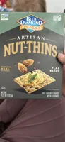 Rice Cracker Snacks with Almonds