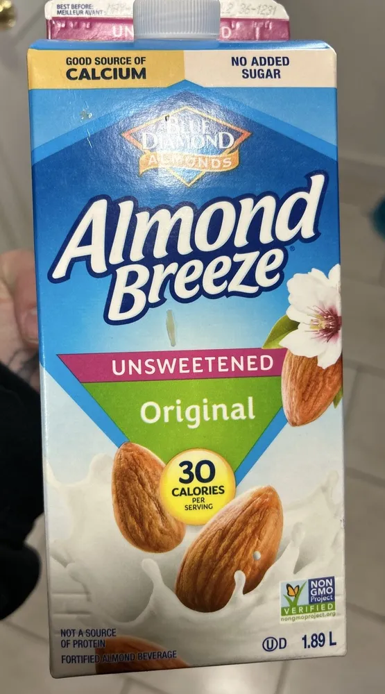 Orig. Unsweet. Almond Bev, Chilled