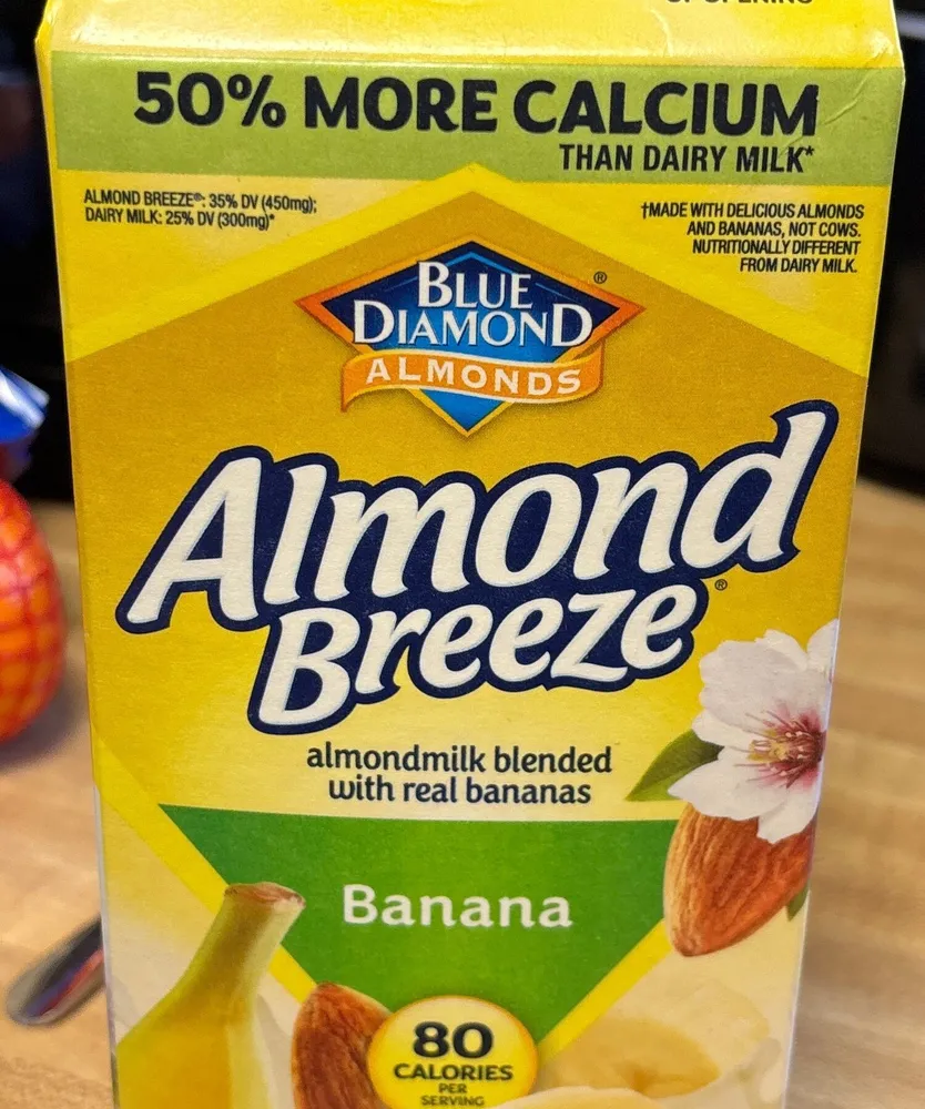 Blue Diamond Banana Almond Milk