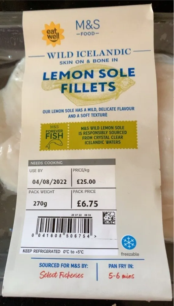 Lemon Sole Fillets