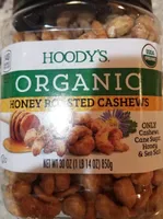 Hoody's Organic Honey Cashews 30oz