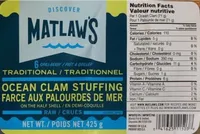 Ocean Clam Stuffing