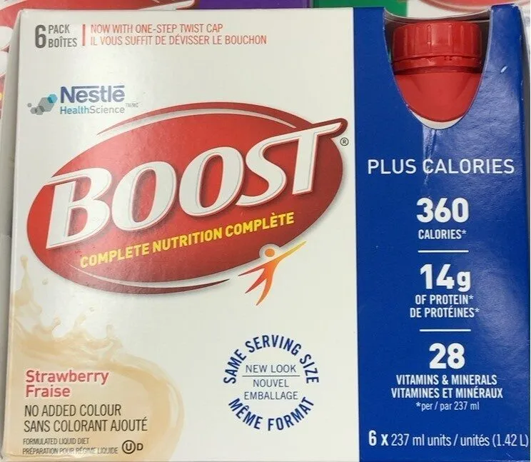 Boost Plus calories