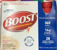 Boost Plus calories