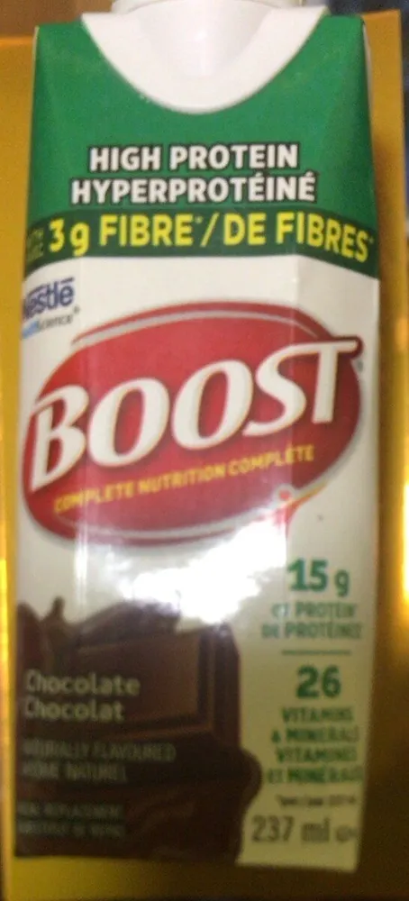 High protein chocolate meal replacement