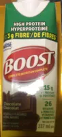 High protein chocolate meal replacement