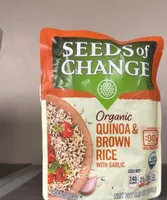 Organic  Quinoa & Brown Rice with Garlic