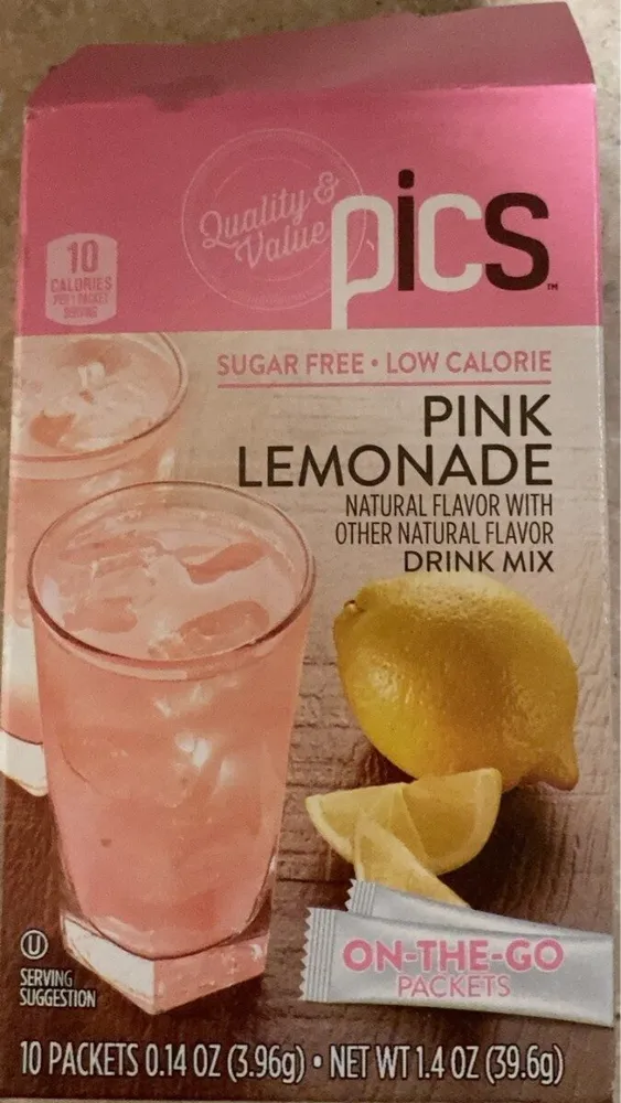 PICS Pink Lemonade Drink Mix
