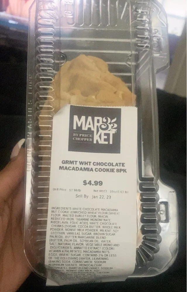 White chocolate macadamia nut