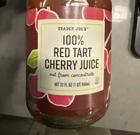100% Red Tart Cherry Juice