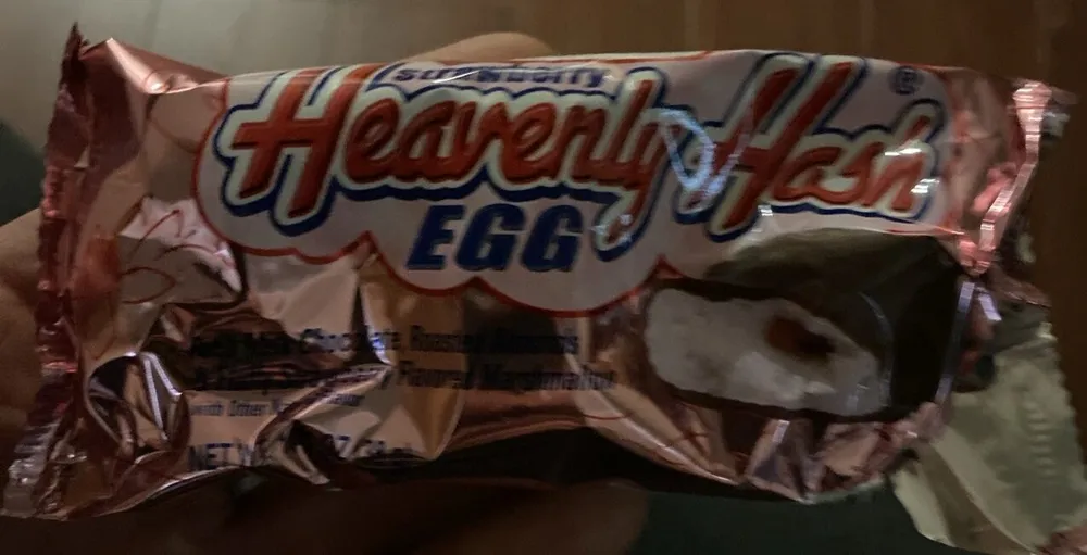 Strawberry Heavenly Hash Egg
