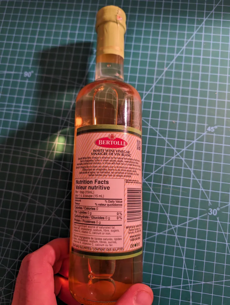 Vinaigre De Vin Blanc