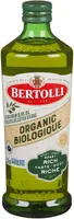 Bertolli rich extra virgin organic glass 12x .750l canada