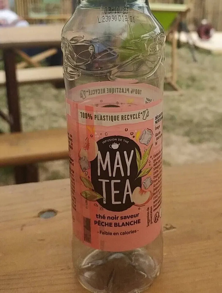 May tea pêche blanche