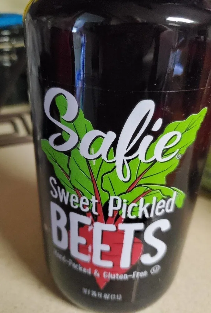Sweet pickled beets