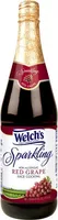 Sparkling red grape juice
