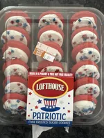 Patroitic Mini Frosted Sugar cookies