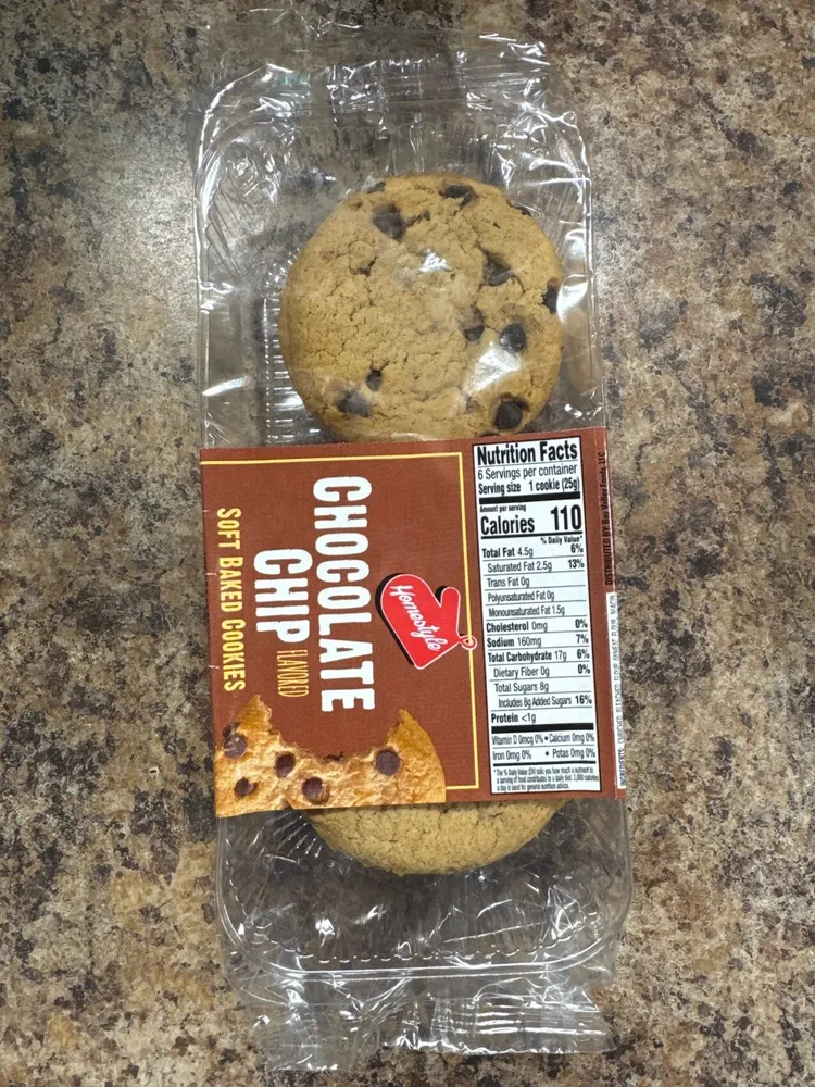 Chocolate Chip Soft Baked cookie