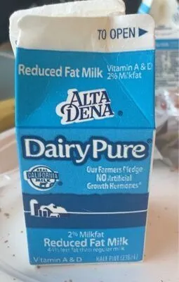 2% Reduced Fat Milk
