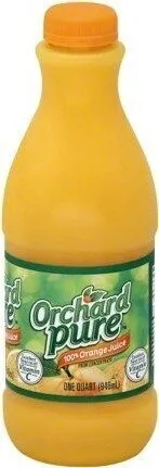 100% orange juice