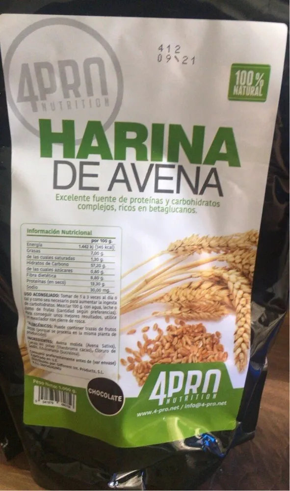 Harina de avena