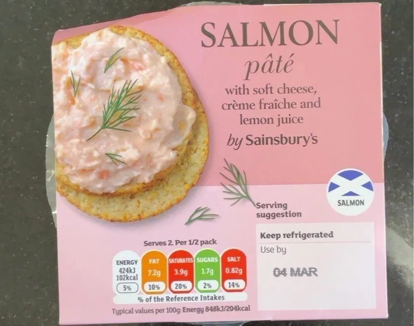 Salmon pate