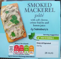 Smoked mackerel pate