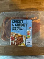 4 Sweet & Smoky BBQ Pork Loin Steaks