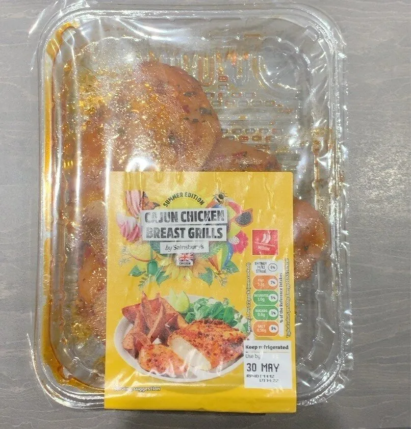 Cajun Chicken Breast Grills