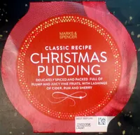 Classic Recipe Christmas Pudding