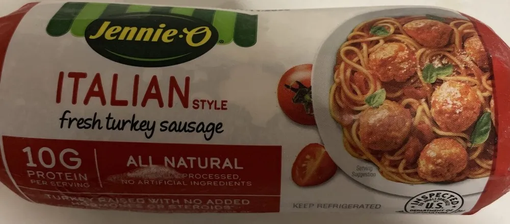 Italian fresh turkey sausage