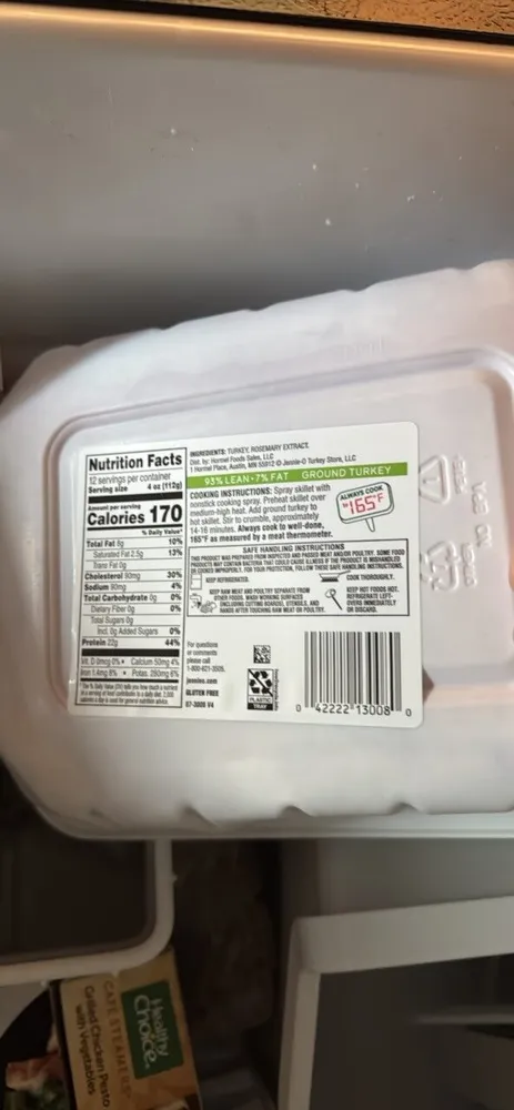 ground turkey
