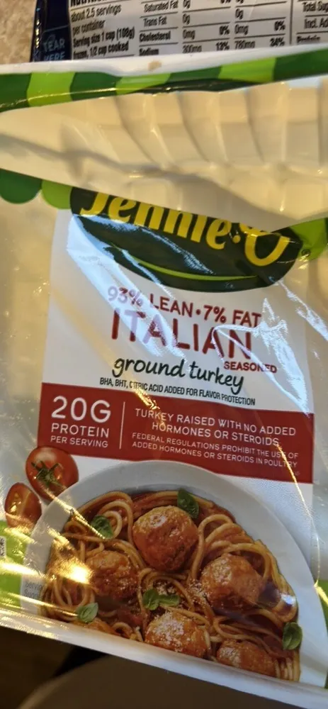 Italian seasoned ground turkey